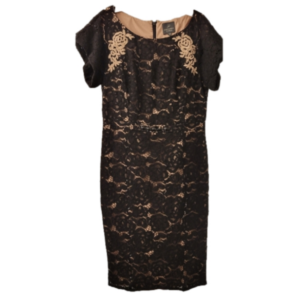 Adrianna Papell Dresses & Skirts - Adrianna Papell Black Laced Dress